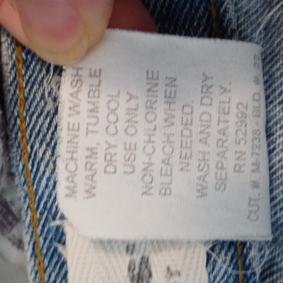 BCC Blues Big and Tall Men's Jean Shorts - Picture 6 of 6